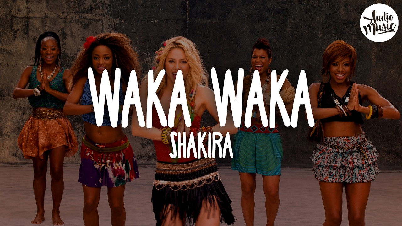 🎵 Shakira - Waka Waka (This Time For Africa) (Lyrics)