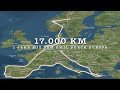 Trailer reiseabenteuer leben 17000 km 1 jahr mit dem emil durch europa