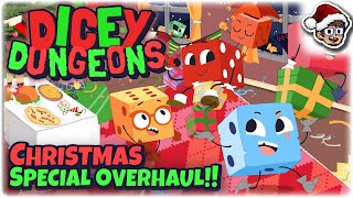 Dice-Based Roguelike RPG Christmas Overhaul Mod! | Let's Play Dicey Dungeons: Modded
