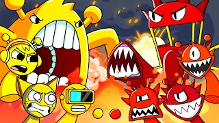 SPRUNKI EATER: WAR! (Cartoon Animation)