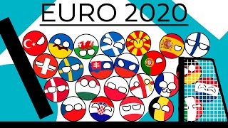 Countryballs EURO 2020 Marble Race Prediction | Group Stage + Play-Off | Beat the Keeper