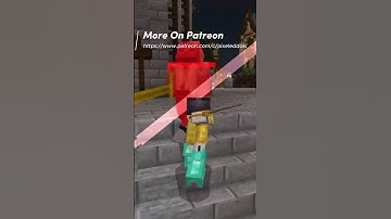 Saber Normal Attacks -　Minced Combat #minecraft #minecraftfightanimation #gaming #minecraftfight