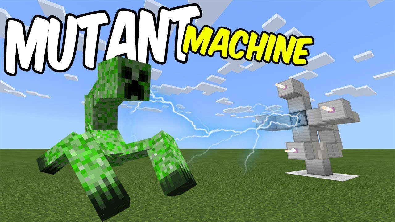 How to Make a MUTANT MACHINE | Minecraft Bedrock Edition ...
