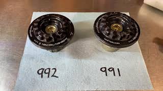 Porsche 992 GT3 center locks are upgraded (992 vs 991 comparison)