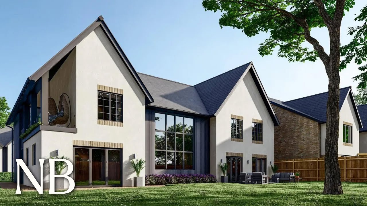 Тур по новому дому за 1 000 000 фунтов стерлингов | Современный роскошный дом с 5 спальнями в Лес...