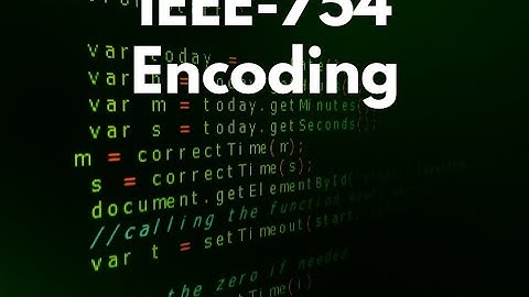IEEE-754 Encoding