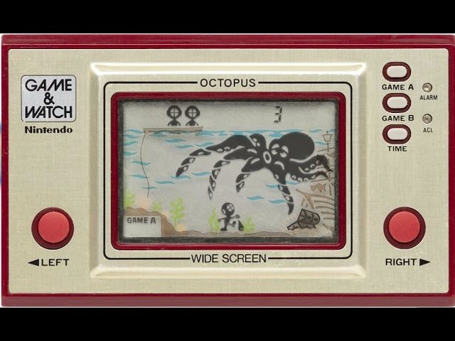 ゲームウォッチ Game Watch オクトパス Octopus Pica Pic Youtube