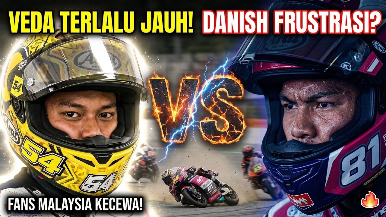 VEDA PRATAMA TERLALU JAUH! Hakim Danish Bikin Geger Paddock Moto3 Karena Ambisi Gila Ini!