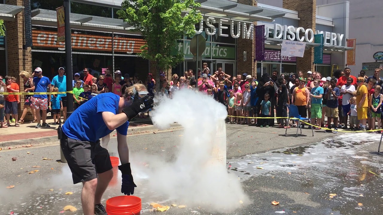 Foam Explosion at Messtival 2018 YouTube
