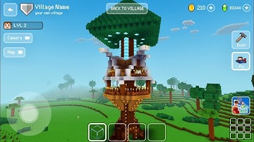 Block Craft 3D: Building Simulator Games For Free Gameplay#1824 (iOS & Android) | Tree House 🏠