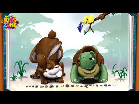 حدوتة الأرنب والسلحفاة حواديت للأطفال قبل النوم كيدز زون 