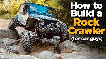 How to Build a Rock Crawler (Jeep build for car guys new to offroad) - Part 1: Axles