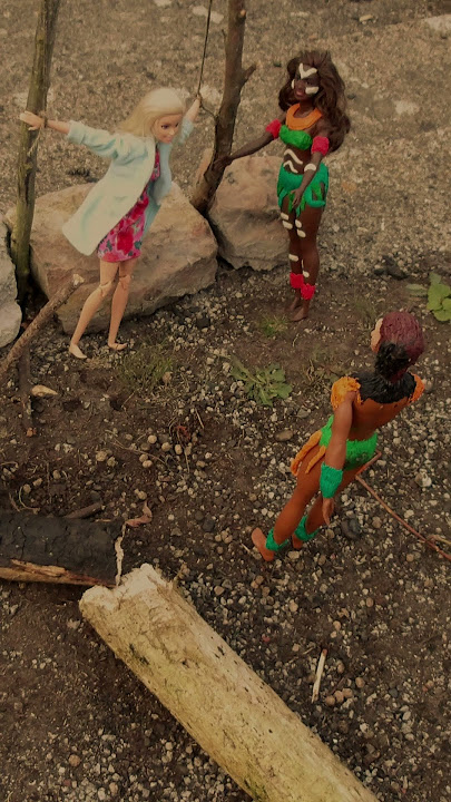 Skull Island Natives - Part 3 #kong #skullisland #modellingclay #kingkong #barbie #toyphotography