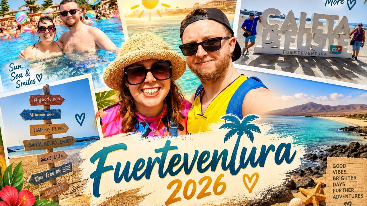 Fuerteventura Holiday 2026 🇪🇸 | Caleta de Fuste | Our First Visit 