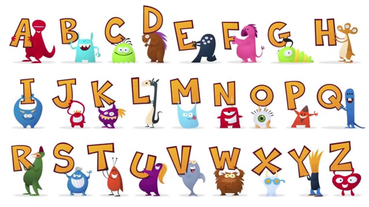 Monster Letters Alphabet Clip Art