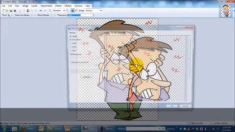 How to Create a Transparent Background For An Image Using Paint.net
