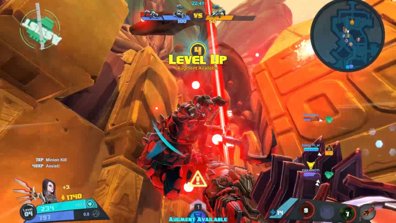 Battleborn - Beatrix - Incursion Monuments Gameplay