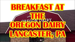 BREAKFAST AT OREGON DAIRY