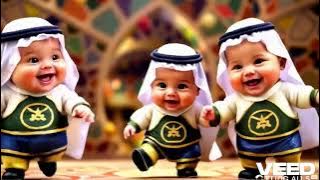 SATALANA Arabic dancing Babies HDR 4k Full DOLBY surround #4k #viralvideo
