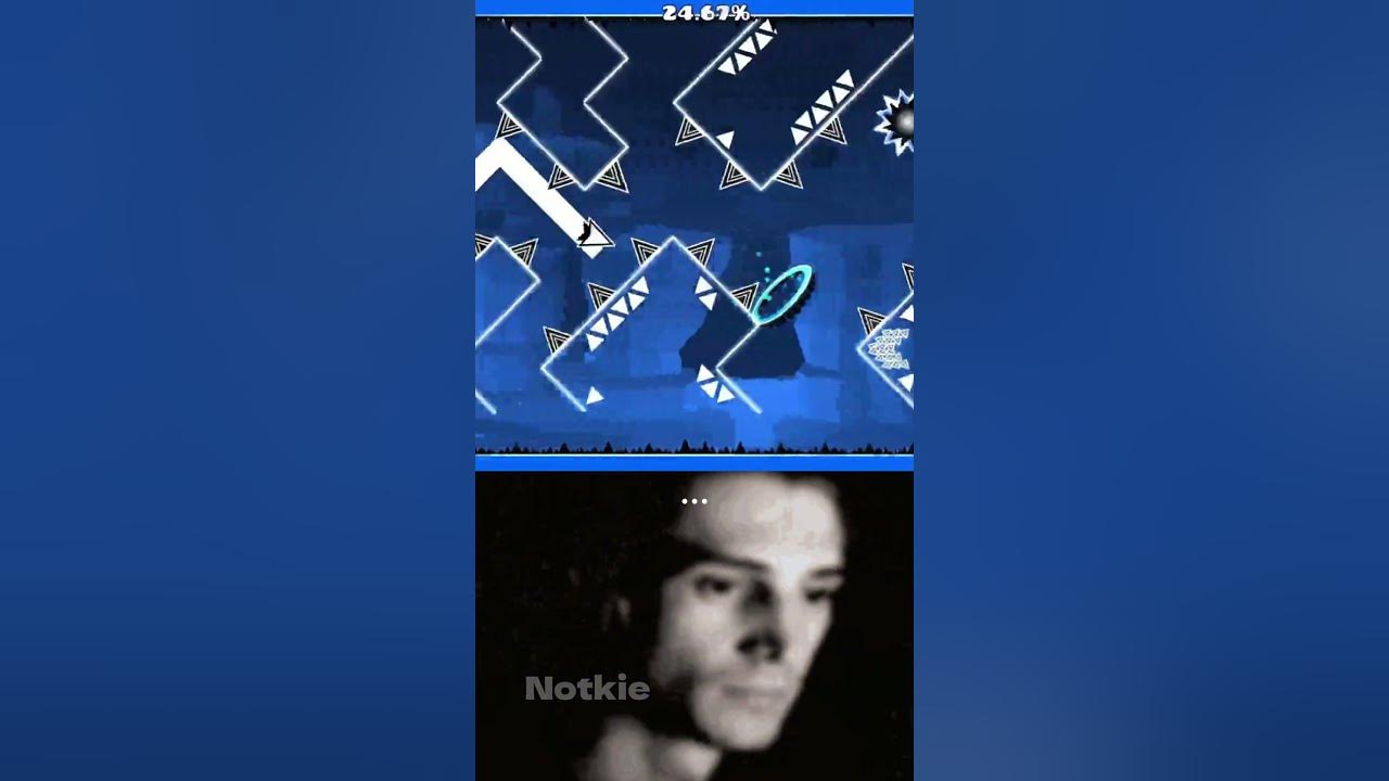 That's Your Top 1 He Doesn't Look Easy Enough In Geometry Dash  🗿  #shorts #geometrydash #gd