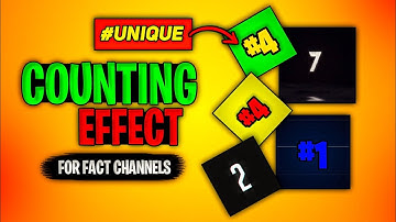Top 11 Counting Templates For Fact Videos : Level Up Your Editing 💪