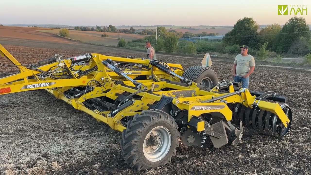 Дискування після сої на Хмельниччині. BEDNAR SWIFTERDISC XO 6000F