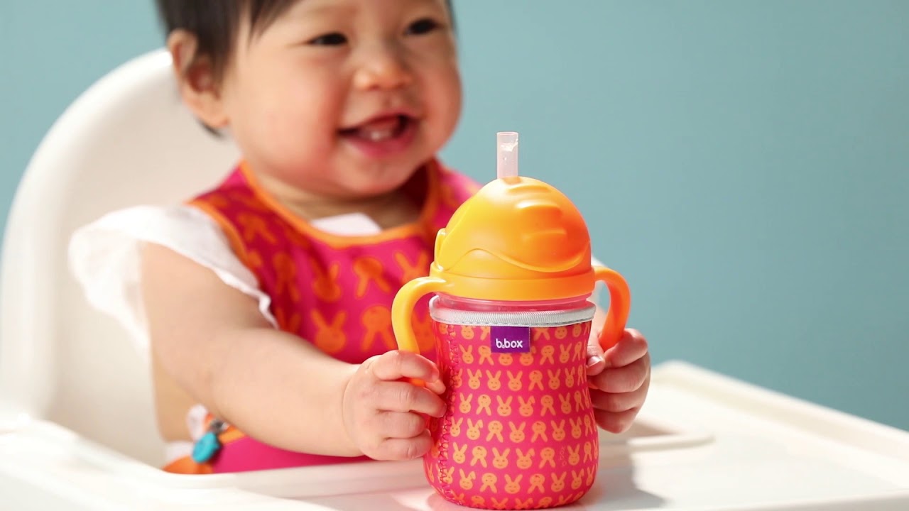 b.box Sippy Cup with Innovative Weighted Straw – The Baby Lab Company