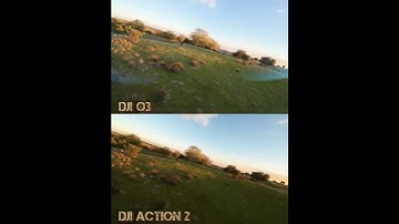 DJI O3 vs DJI Action 2 side by side comparison. #dji #fpv #fpvpilot