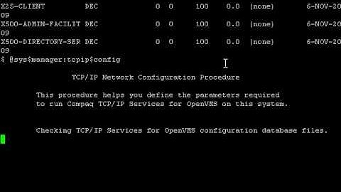 OpenVMS Tutorial Part 4