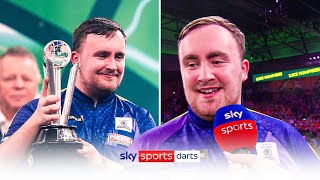 Thumbnail for Incredible reception for 16-year-old Luke Littler 🥰 |