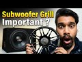 subwoofer Grill  Installation at home | Protection &amp; Safety for Subwoofer
