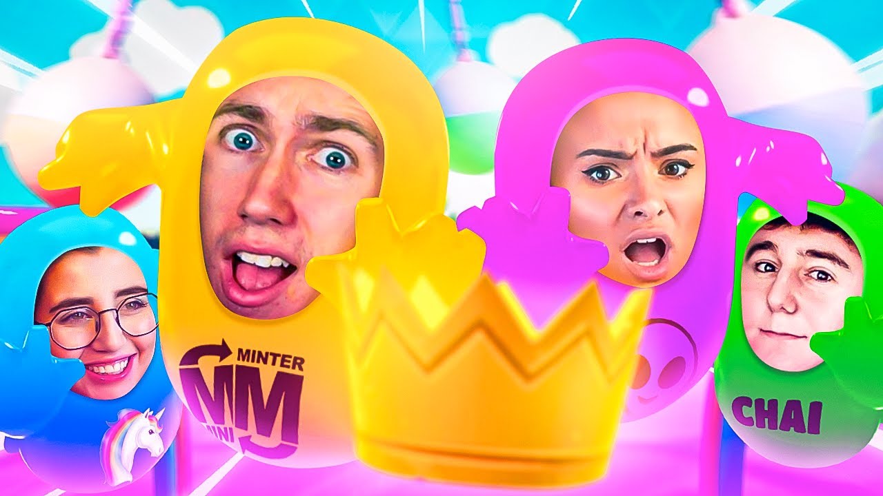 WINNING FALL GUYS vs TALIA, GEENELLY & CHAI!