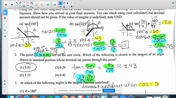 Alg 2 Unit 11 Lesson 11-10 HW Answers