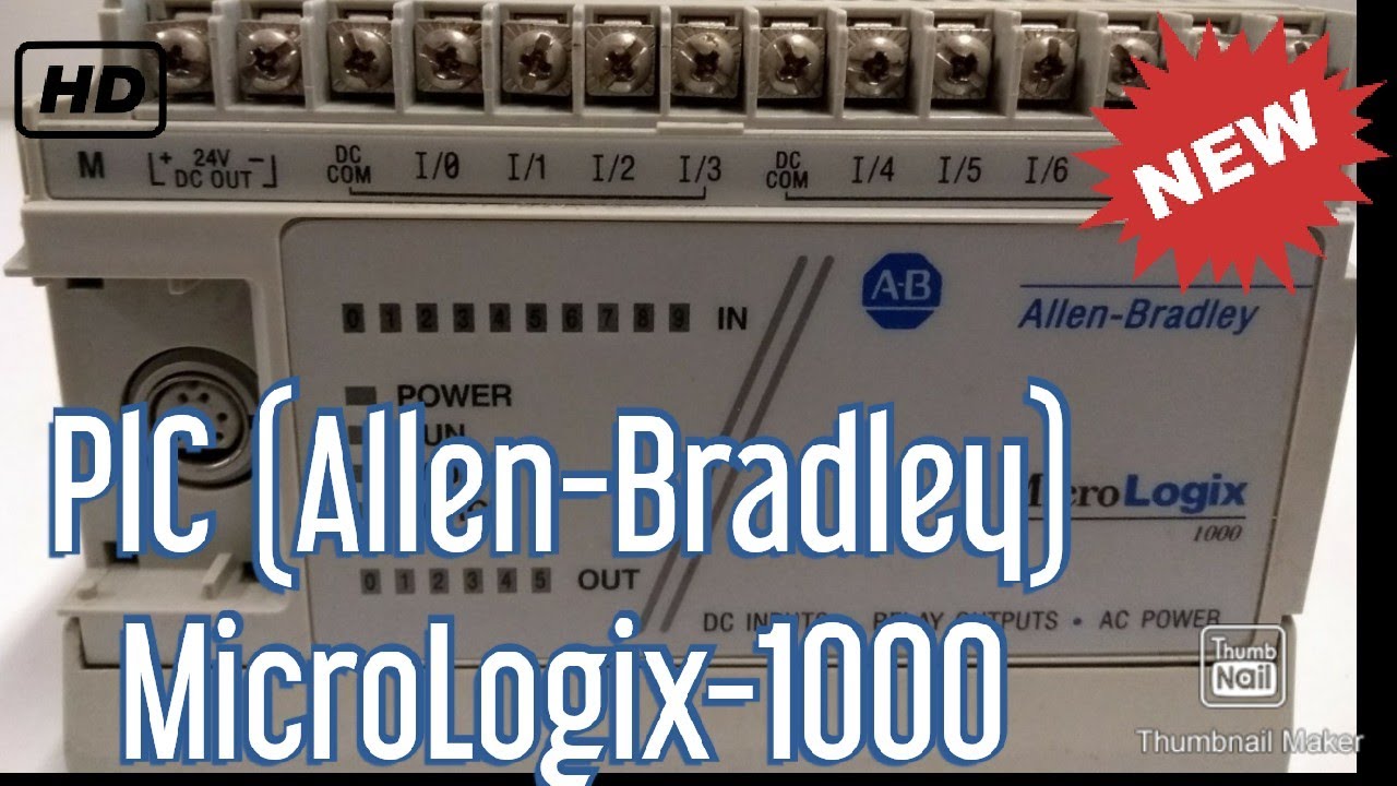 PLC ( allen bradley) Micro Logic 1000 . Question and Answer with