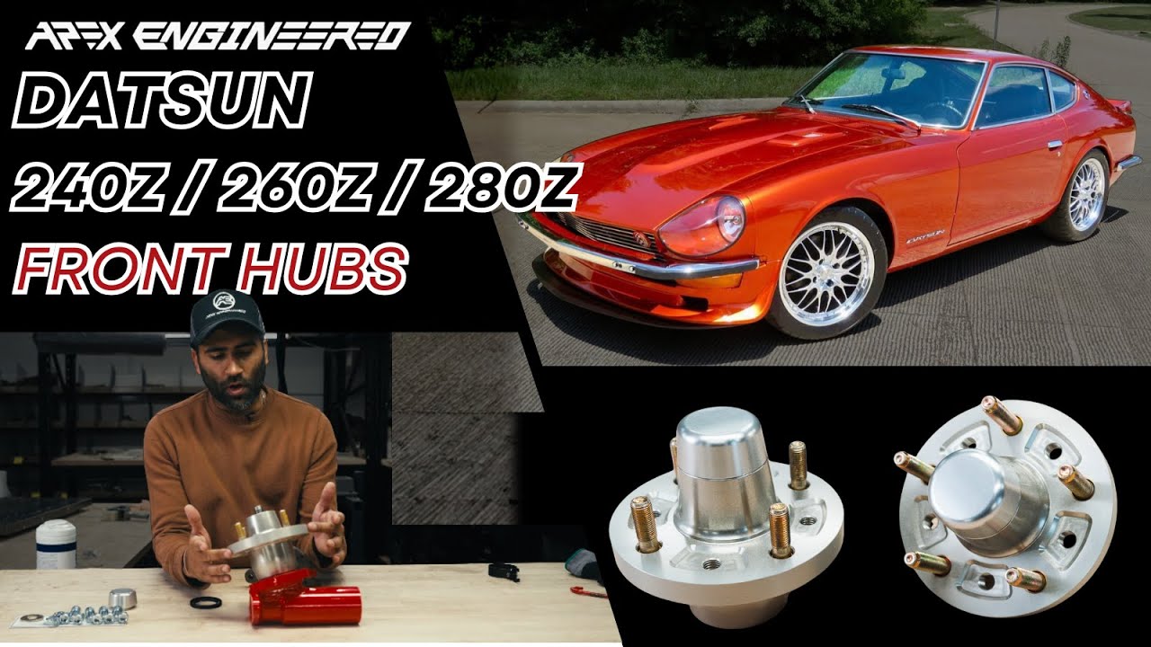 専用　　　アレックス　スティンガー電動カーパーツ Apex Engineered Front Spindle for S30 240Z, 260Z, 280Z
