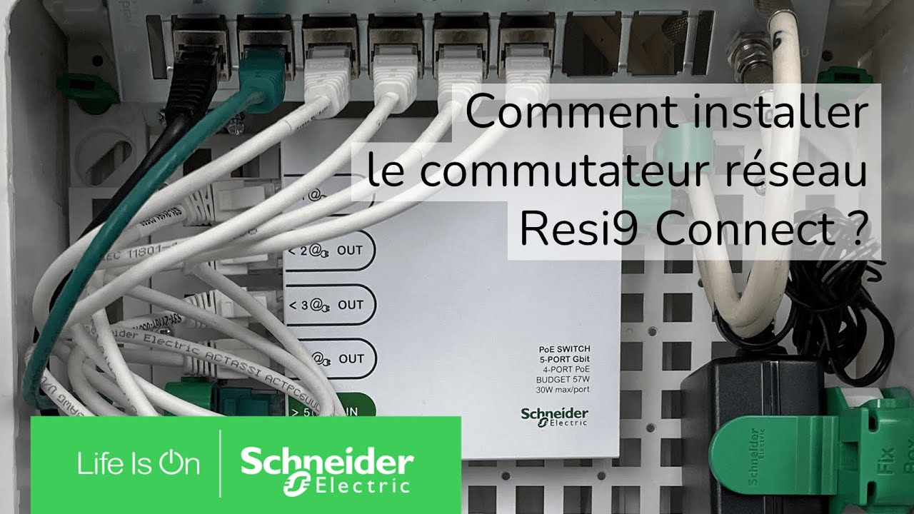 Comment raccorder le connecteur RJ45 Resi9 Connect au câble Grade