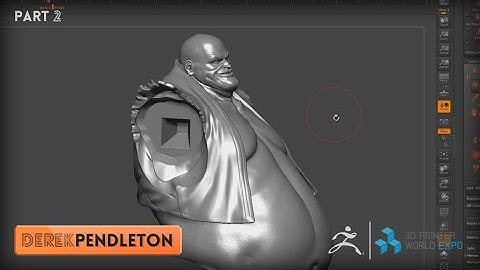 ZBrush 3DPWE Demonstration with Derek Pendleton Part 2