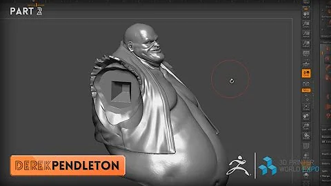 ZBrush 3DPWE Demonstration with Derek Pendleton Pa...