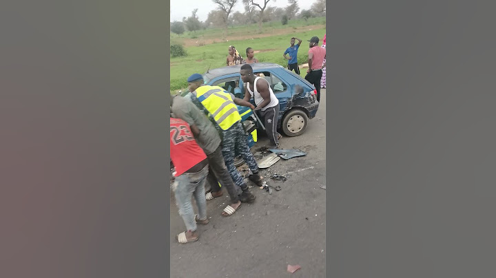 Grave Accident d'un Gendarme Motard sur ilaa Touba 2024#