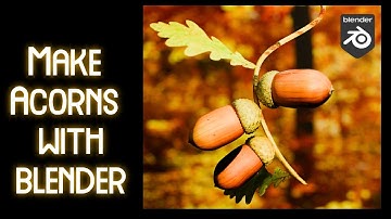 Easy Blender Tutorial for Autumn Scenes!