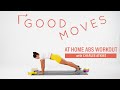 15 Minute At-Home Abs Workout with Charlee Atkins | Good Moves | Well+Good
