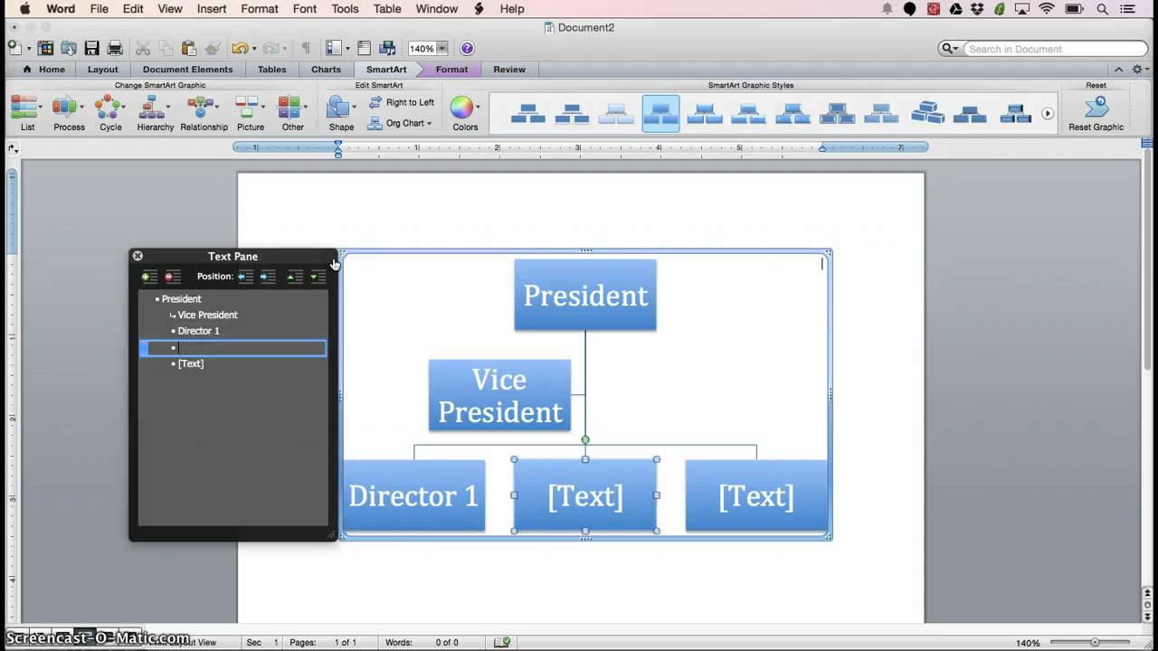 How To Build An Organizational Chart In Word