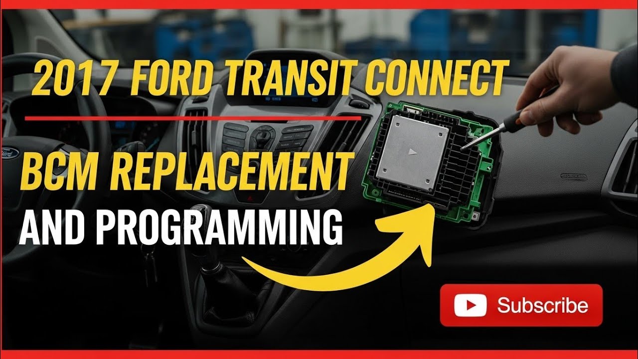 2017 Ford Transit Connect Body Control Module Replacement And ...