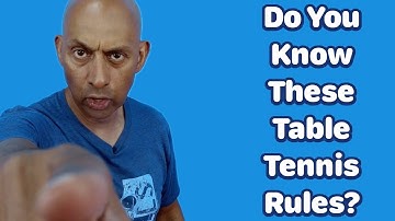 Tafeltennisregels die je waarschijnlijk verkeerd begrijpt