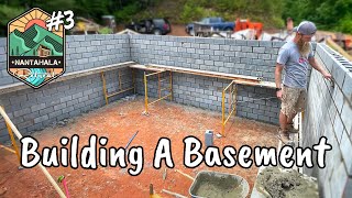 Block Wall Construction | Building The Nantahala Retreat #3