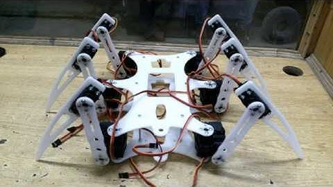 Arduino Spider Hexapod Robot | bluetooth based android control