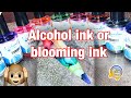 #aliexpress and #yayoge alcohol ink/ blooming ink| did I do something wrong?