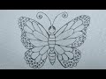 Eye-catching Hand Embroidery Design Of A Butterfly 🦋 I Beautiful Stitches | Embroidery Queen