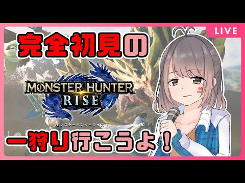 【MHR】初心者の狩猟劇！ハンターになります！【三波瑞希】