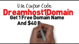 Dreamhost Free Domain Coupon   1 Free Domain Name And $40 Discount Coupon Code [WITH PROMO COUPON]